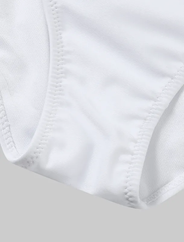 Women's Swimwear Bikini 2 Piece Cheeky Swimsuit Ruched 2 Piece Open Back Sexy Beach Wear Sexy Plain Pure Color Strapless Sleeveless Bathing Suits