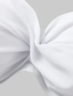 Women's Swimwear Bikini 2 Piece Cheeky Swimsuit Ruched 2 Piece Open Back Sexy Beach Wear Sexy Plain Pure Color Strapless Sleeveless Bathing Suits