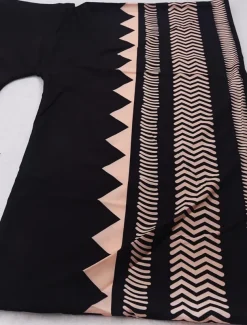 Women's Swimwear Cover Up Beach Dresses Swimsuit Vacation Beach Wear Geometric V Neck Long Sleeve