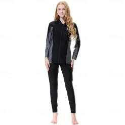 Women's Swimwear Swimsuits Religious Saudi Arabic Arabian Muslim Ramadan Adults Top Pants Headpiece