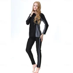 Women's Swimwear Swimsuits Religious Saudi Arabic Arabian Muslim Ramadan Adults Top Pants Headpiece