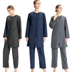 Women's Swimwear Swimsuits Religious Saudi Arabic Arabian Muslim Ramadan Adults Top Pants