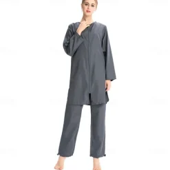 Women's Swimwear Swimsuits Religious Saudi Arabic Arabian Muslim Ramadan Adults Top Pants