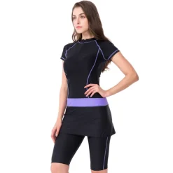 Women's Swimwear Swimsuits Religious Saudi Arabic Arabian Muslim Ramadan Adults Top Pants