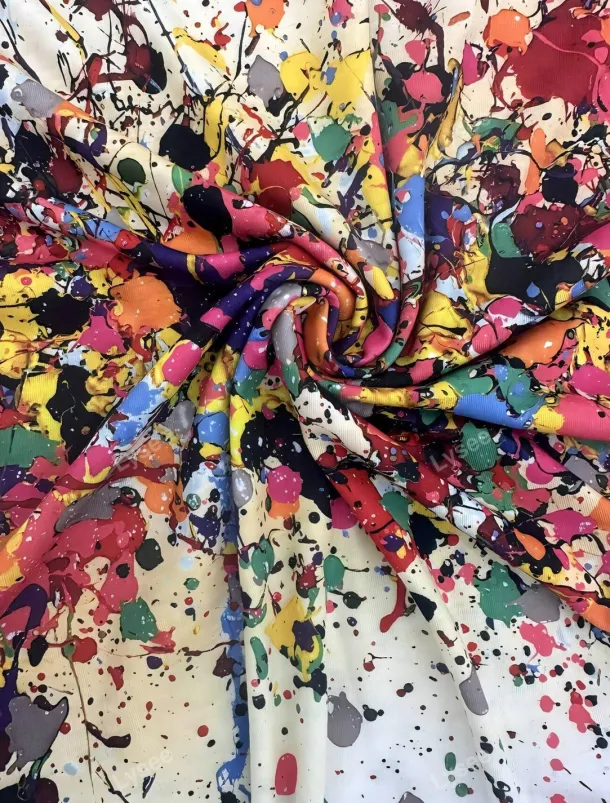 Women's T Shirt Ombre Casual Short Sleeve Round Neck Regular Tops Daily Print Purple Beige Summer