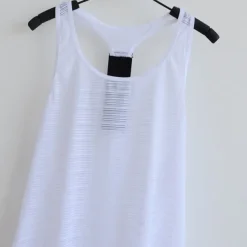 Women's Tank Top Quick Dry Comfortable Breathable Open Back Sleeveless Sports Solid Color Top For Gym Workout Fitness Yoga Activewear