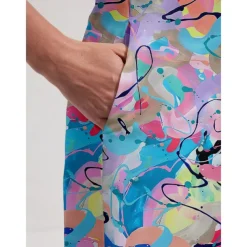 Women's Tennis Dress Golf Dress Pink Short Sleeve Dress Ladies Golf Attire Clothes Outfits Wear Apparel