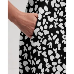 Women's Tennis Dress Golf Dress Black Short Sleeve Dress Ladies Golf Attire Clothes Outfits Wear Apparel