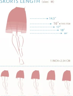 Women's Tennis Skirts Golf Skirts 16inch Pickleball Grey Bottoms Floral Ladies Golf Attire Clothes Outfits Wear Apparel