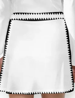 Women's Tennis Skirts Golf Skirts 16inch Pickleball White Sun Protection Tennis Clothing Ladies Golf Attire Clothes Outfits Wear Apparel
