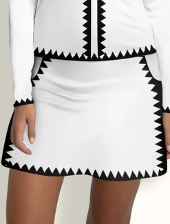 Women's Tennis Skirts Golf Skirts 16inch Pickleball White Sun Protection Tennis Clothing Ladies Golf Attire Clothes Outfits Wear Apparel