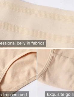 Women's Thong Shapewear High Waist Cincher Body Shaper Tummy Control Panties Slimming Briefs Home Outfits