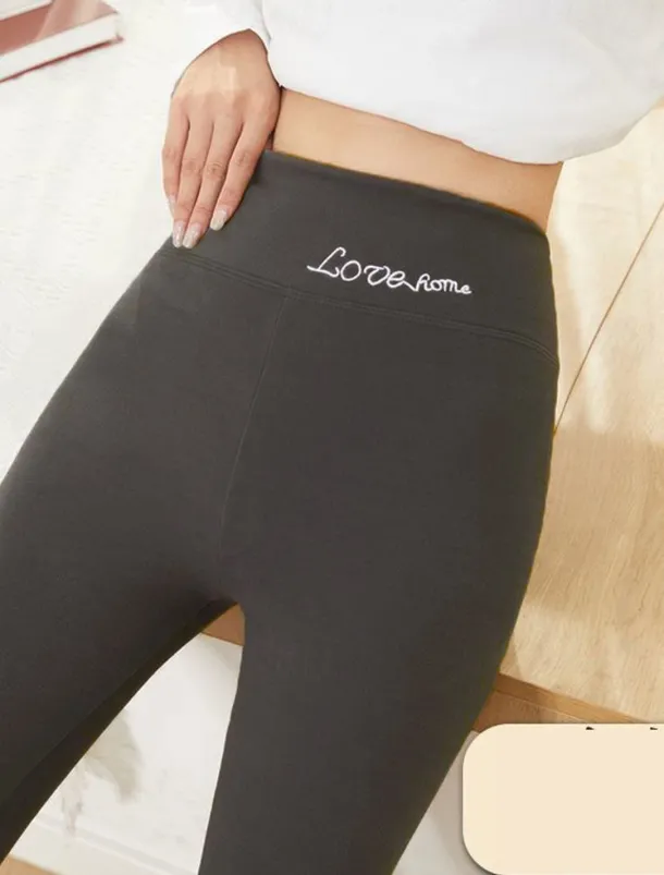 Women's Tights Leggings Plain High Waist Ankle-Length Nude