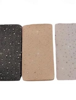 Women's Tights Pantyhose Stockings Summer Tights Sunscreen Leg Shaping High Elasticity Rhinestone Sexy Casual Daily Black color White One-Size