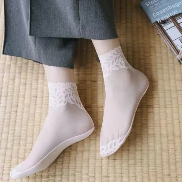 Women's Toe Socks Daily Holiday Lace Spandex Nylon Sexy 1 Pair