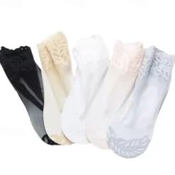 Women's Toe Socks Daily Holiday Lace Spandex Nylon Sexy 1 Pair