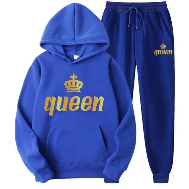 Women's Tracksuit Sweatsuit Casual Fall Long Sleeve Velvet Thermal Warm Soft Fitness Running Jogging Sportswear Activewear Solid Colored Navy Black White