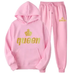 Women's Tracksuit Sweatsuit Casual Fall Long Sleeve Velvet Thermal Warm Soft Fitness Running Jogging Sportswear Activewear Solid Colored Navy Black White