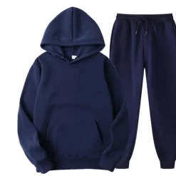 Women's Tracksuit Sweatsuit Casual Fall Long Sleeve Velvet Thermal Warm Soft Fitness Running Jogging Sportswear Activewear Solid Colored Navy Black White