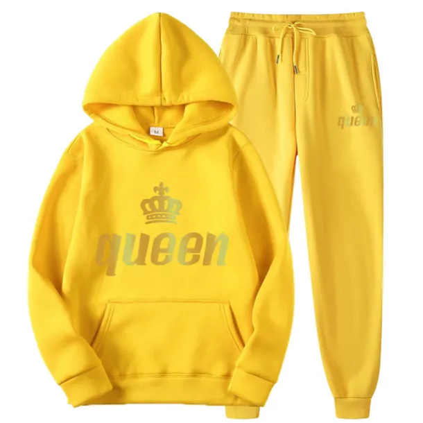 Women's Tracksuit Sweatsuit Casual Fall Long Sleeve Velvet Thermal Warm Soft Fitness Running Jogging Sportswear Activewear Solid Colored Navy Black White