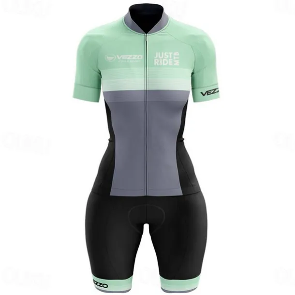 Women's Triathlon Tri Suit Short Sleeve Triathlon Pink+White Blue + Red + Black Black Graphic Bike Lycra Sports Graphic Clothing Apparel