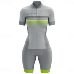 Women's Triathlon Tri Suit Short Sleeve Triathlon Pink+White Blue + Red + Black Black Graphic Bike Lycra Sports Graphic Clothing Apparel