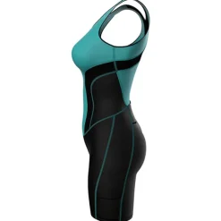 Women's Triathlon Tri Suit Sleeveless Mountain Bike MTB Road Bike Cycling Forest Green Black Pink Bike UV Resistant Breathable Quick Dry Spandex Sports Solid Color Patterned Geometic Clothing Apparel