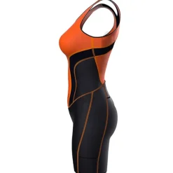 Women's Triathlon Tri Suit Sleeveless Mountain Bike MTB Road Bike Cycling Forest Green Black Pink Bike UV Resistant Breathable Quick Dry Spandex Sports Solid Color Patterned Geometic Clothing Apparel