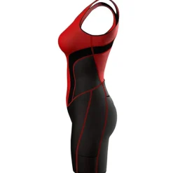 Women's Triathlon Tri Suit Sleeveless Mountain Bike MTB Road Bike Cycling Forest Green Black Pink Bike UV Resistant Breathable Quick Dry Spandex Sports Solid Color Patterned Geometic Clothing Apparel