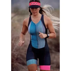 Women's Triathlon Tri Suit Sleeveless Mountain Bike MTB Road Bike Cycling White Black Red Patchwork Bike Clothing Suit Breathable Quick Dry Back Pocket Sweat wicking Spandex Sports Patchwork