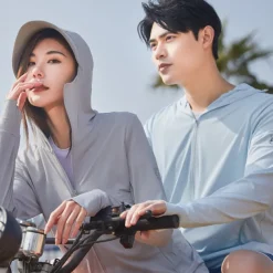 Women's UPF 50+ UV Sun Protection Zip Up Hoodie Long Sleeve Fishing Running Hiking Jacket Summer Outdoor Ventilation Ultraviolet Resistant Front Zipper Stretchy Jacket Climbing Beach Camping Caving