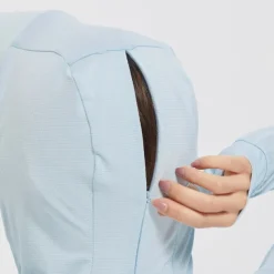 Women's UPF 50+ UV Sun Protection Zip Up Hoodie Long Sleeve Fishing Running Hiking Jacket Summer Outdoor Ventilation Ultraviolet Resistant Front Zipper Stretchy Jacket Climbing Beach Camping Caving