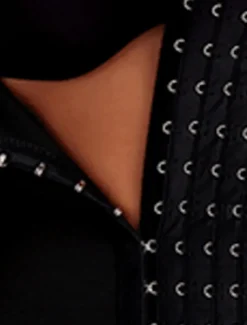 Women's Waist Trainer Corsets Shapewears Tummy Control Push Up Front Close Office Yoga Running Gym Sport Breathable Comfortable Pure Color Hook & Eye Home Outfits