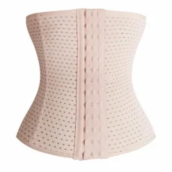 Women's Waist Trainer Shapewears Tummy Control Push Up Front Close Office Yoga Running Gym Plus Size Sport Breathable Solid Color Hook & Eye Home Outfits