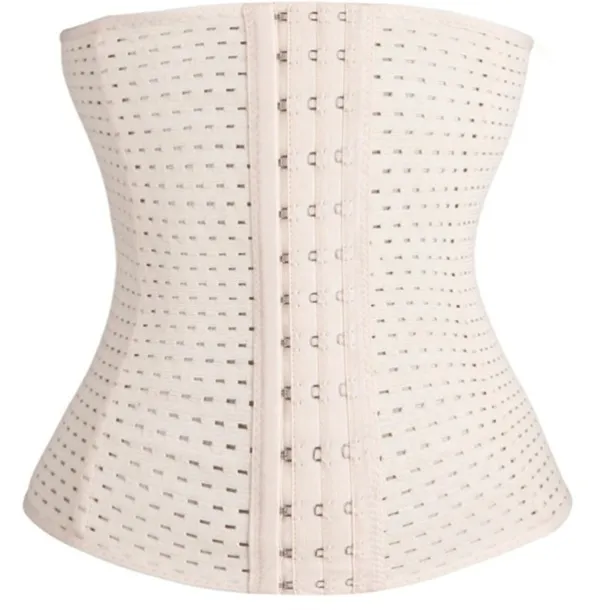 Women's Waist Trainer Shapewears Tummy Control Push Up Front Close Office Yoga Running Gym Plus Size Sport Breathable Solid Color Hook & Eye Home Outfits