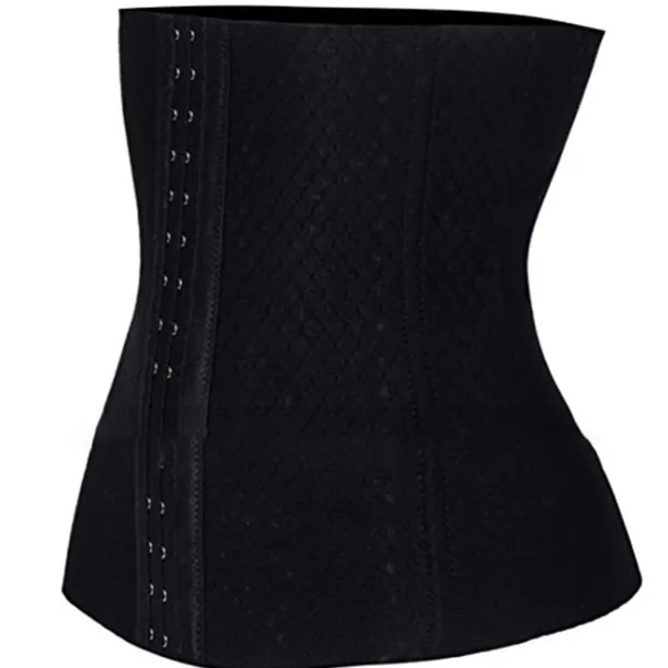 Women's Waist Trainer Shapewears Tummy Control Push Up Front Close Office Yoga Running Gym Plus Size Sport Breathable Solid Color Hook & Eye Home Outfits