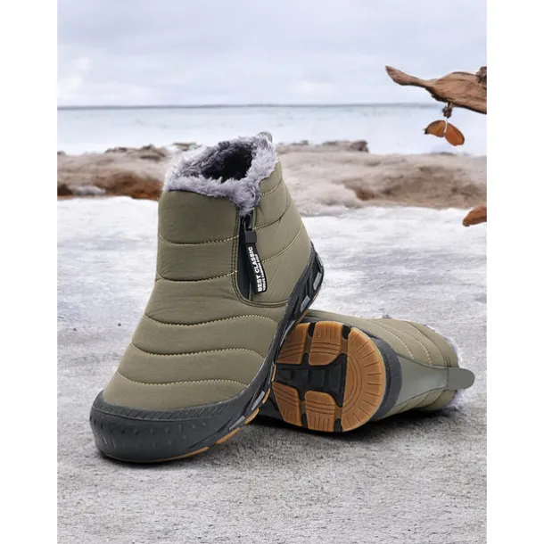 Women's Waterproof Warm Winter Ankle Boots with Plush Lining – Non-Slip Outdoor Snow Shoes for Cold Weather