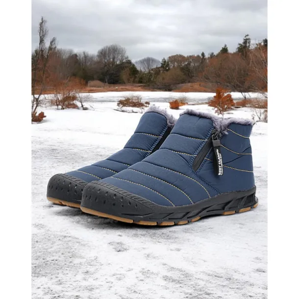 Women's Waterproof Warm Winter Ankle Boots with Plush Lining – Non-Slip Outdoor Snow Shoes for Cold Weather