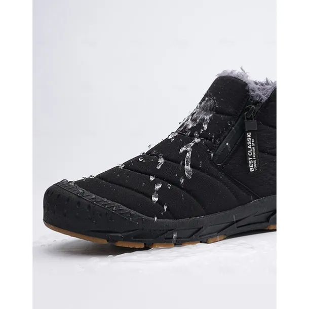 Women's Waterproof Warm Winter Ankle Boots with Plush Lining – Non-Slip Outdoor Snow Shoes for Cold Weather