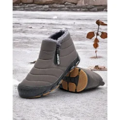 Women's Waterproof Warm Winter Ankle Boots with Plush Lining – Non-Slip Outdoor Snow Shoes for Cold Weather