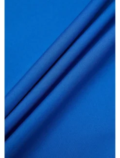 Women's Wedding Guest Cocktail Dress Chiffon Ruched Ruffle Elegant Formal Wrap Midi Dress V Neck Ruffle Sleeve Blue Green Color