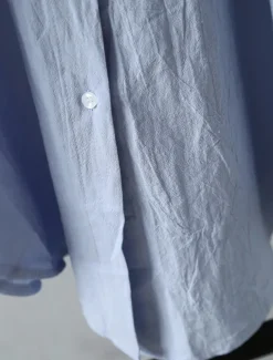 Women's White Dress Shirt Dress Cotton Linen Dress Midi Dress Office Vacation Linen Basic Casual Shirt Collar Button Long Sleeve Summer Spring Loose Fit Plain