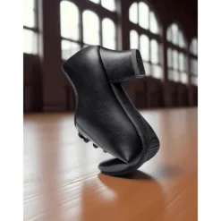 Women's White Lace-Up Dance Shoes - Low Heel Professional Practice Footwear for Ballroom, Latin and Jazz Training