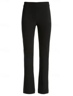 Women's Wide Leg Work Dress Pants Trousers Black Fashion Casual Daily Wide Leg Full Length Comfort Plain S M L XL 2XL