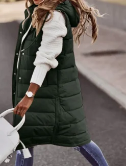 Women's Winter Coat Down Jacket Puffer Vest Jacket Casual Jacket Outdoor Street Wear Fall Winter Coat Casual