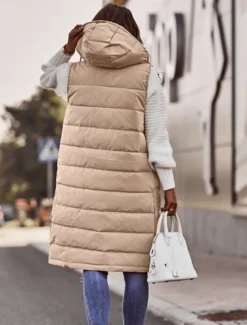 Women's Winter Coat Down Jacket Puffer Vest Jacket Casual Jacket Outdoor Street Wear Fall Winter Coat Casual