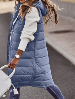 Women's Winter Coat Down Jacket Puffer Vest Jacket Casual Jacket Outdoor Street Wear Fall Winter Coat Casual