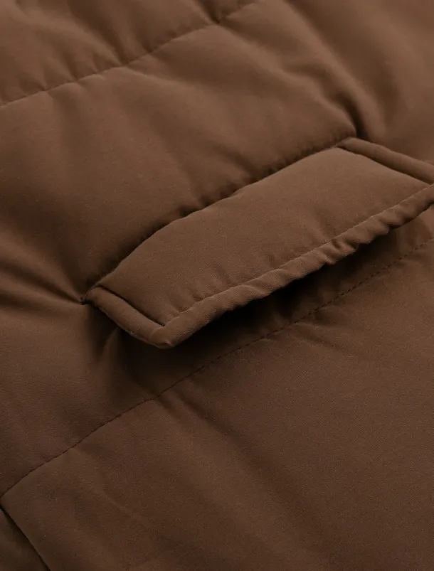 Women's Winter Coat Puffer Jacket Fleece Jacket Coat Outdoor Street Daily Wear Fall Winter Long Coat Regular Fit Thermal Warm Windproof Comtemporary Casual Street Style Jacket Long Sleeve Solid Color