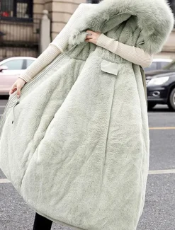 Women's Winter Coat Winter Jacket Hoodie Jacket Parka School Outdoor Valentine's Day Fall Winter Regular Coat Regular Fit Warm Breathable Simple Casual Daily Comfortable Jacket Long Sleeve Solid