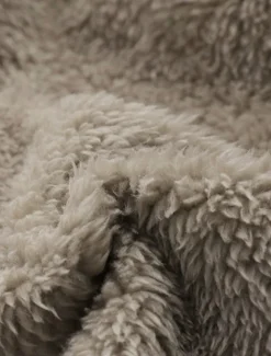 Women's Winter Jacket Fleece Jacket Sherpa Jacket Teddy Coat Daily Going out Fall Winter Regular Coat V Neck Loose Fit Warm Retro Casual Jacket Long Sleeve Trees / Leaves Pocket White Pattern Pink